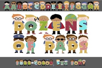 Dozens of Dads Font for Creative and Playful Design Projects