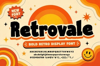 Elegant Typography with Retrovale Font